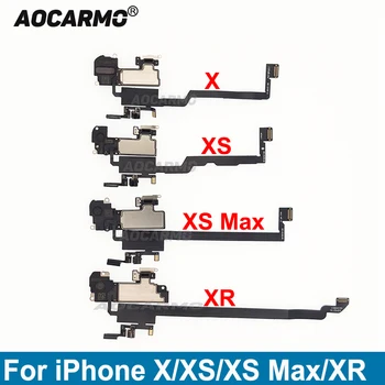 Aocarmo Pre iPhone X 10 Top Slúchadlo Reproduktor slúchadla S Proximity Senzor Svetla Flex Kábel Pre iPhone XS Max XR Náhradný Diel