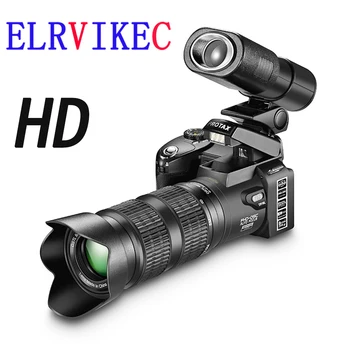 Full HD Viedo Digitálny Fotoaparát D7200 PROTAX 33Million Pixel Auto Focus Profesionálne SLR Video Kamera 24X Optický Zoom Tri Objektív