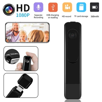 Mini Surveillance Camera 1080P Full HD Bezdrôtový Micro Kameru Späť Klip Video Audio Slučky Záznam Kamery, Podpora 64 G TF Karty